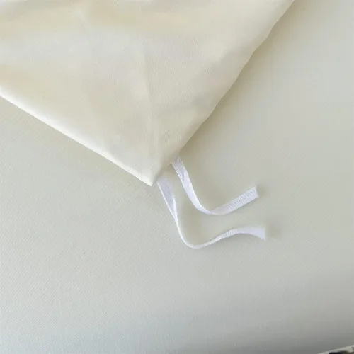 Miniatura 5 de Juego de funda de edredón con volantes, tamaño Queen, 100% microfibra lavada, 3 piezas, funda de edredón y fundas de almohada, cierre de cremallera
