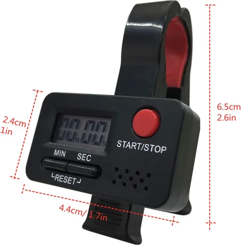 Miniatura 6 de Temporizador, clip digital de 99 minutos, para cocina, horneado, enseñanza, cocina, huevo, entrenamiento para orinal