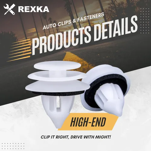 Miniatura 3 de Rexka 10pcs Mazda Trim Panel Clips Sujetador Remache GJ6R-68-ABX para Miata, RX-8, CX-9, 3, 5, 6, Speed6