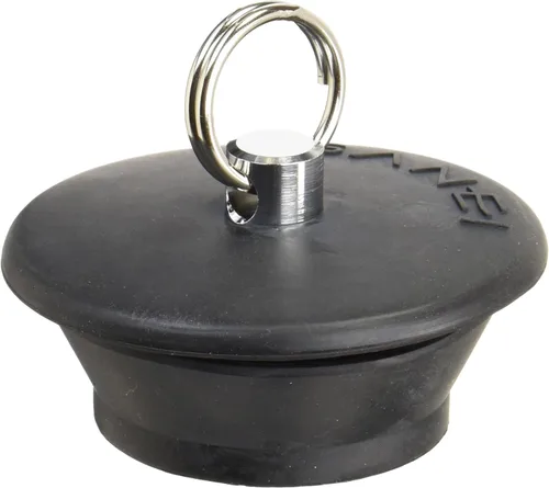 Miniatura 10 de SANEI H27F-37 Tapón de goma para autobús tipo W Diámetro de drenaje 1.3-1.5 pulgadas (1.339-1.457 in) Tapón de agua doble sin reemplazo de vaina