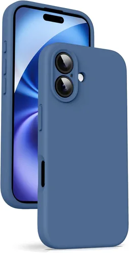 Miniatura 37 de Supdeal Funda de silicona líquida para iPhone 12 Pro Max, [protección de cámara] [antihuellas dactilares] [carga inalámbrica] Funda protectora de 4