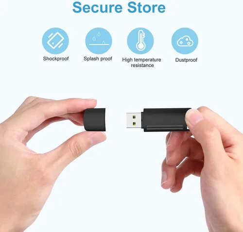 Miniatura 8 de KEXIN Memoria flash de 8 GB, 10 unidades de memoria USB 8G, memoria a granel con indicador LED, diseño de unidades flash en tapa a presión