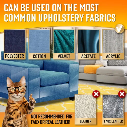 Miniatura 5 de Protectores de muebles resistentes a arañazos para gatos, para sofá, puertas, protectores de sofá transparentes contra arañazos de gatos