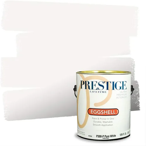 Miniatura 18 de Prestige Paints - Pintura exterior e imprimación en uno, 1 galón, plano, E500-P-A011GP