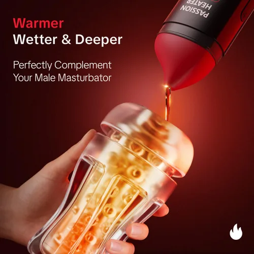 Miniatura 5 de EINSEO Calentador de lubricante a base de agua, calentador de lubricante ajustable de 1 onza líquida 97-115°F con pantalla LCD, calentador
