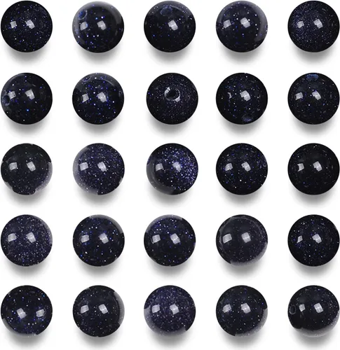Miniatura 20 de Cuentas de apatita para hacer joyas 0.236 in Cuentas redondas de piedra para pulseras piedra de jaspe natural 60pcs/Strand