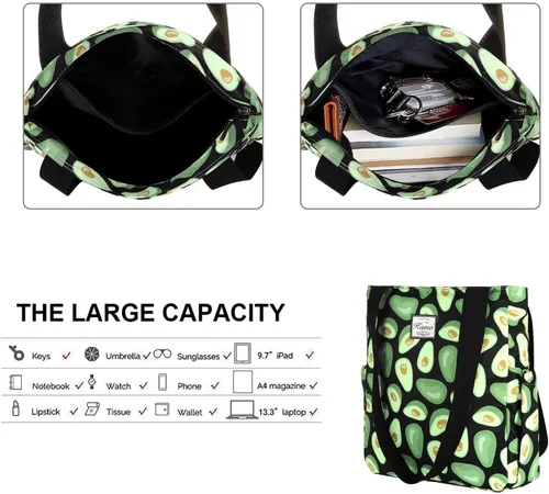 Miniatura 5 de KAMO - Bolsa de viaje con diseño floral, impermeable, ligera, para senderismo, yoga, gimnasio, natación, viajes, playa