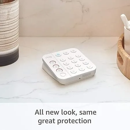 Miniatura 3 de Kit de Alarma Ring de 8 piezas (último modelo): sistema de seguridad para tu casa/negocio con monitoreo profesional 24/7 opcional