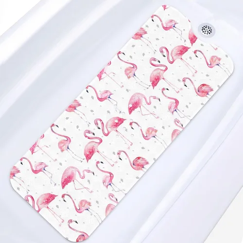 Miniatura 18 de Corgi - Divertida alfombrilla de ducha para perro, diseño de pato caprichoso, antideslizante, extra larga, 40 x 16 pulgadas, lavable a máquina