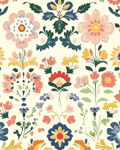 ILHIIOR Papel tapiz floral rosa para despegar y pegar, papel de contacto con hojas bohemias, flores amarillas, extraíble, autoadhesivo, impermeable,