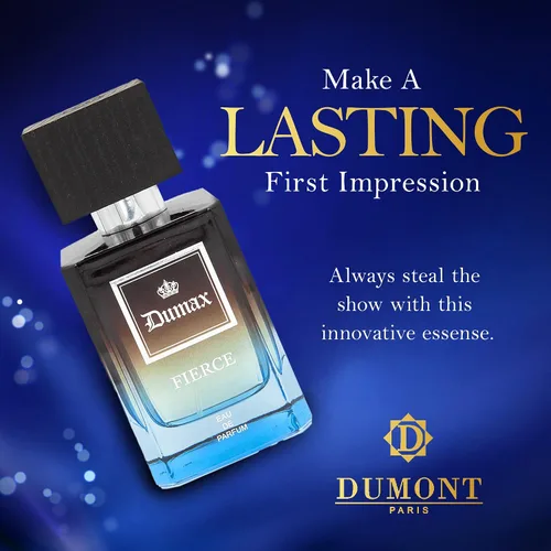 Miniatura 4 de Dumont FIERCE - Perfume unisex de 3.4 onzas para hombres y mujeres - Fragancias picantes, afrutadas y almizcladas - Bruma de colonia y spray