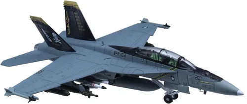 Miniatura 3 de F-18 Hornet Strike Attack Fighter Avión Modelo 1/100 Modelos militares fundidos a troquel F/A-18