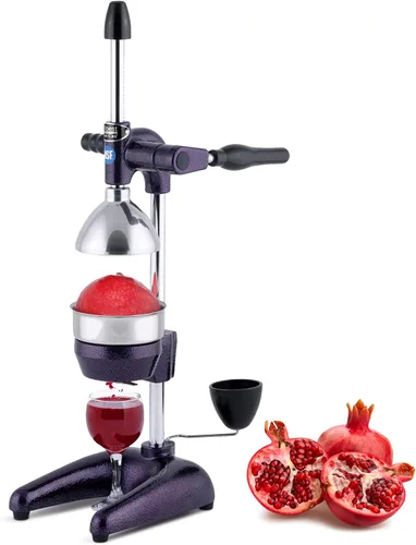 Tribest Pro MJP-105 XL Máquina exprimidora manual profesional de prensa en frío para granadas y cítricos (morado)
