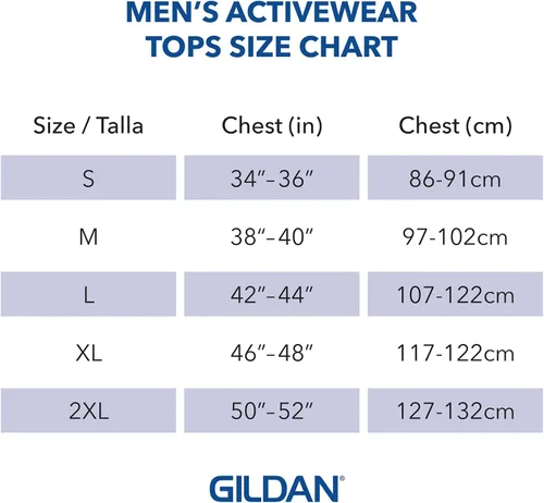 Miniatura 2 de Gildan, G5000 - Camiseta de algodón pesado para adulto unisex, paquete múltiple