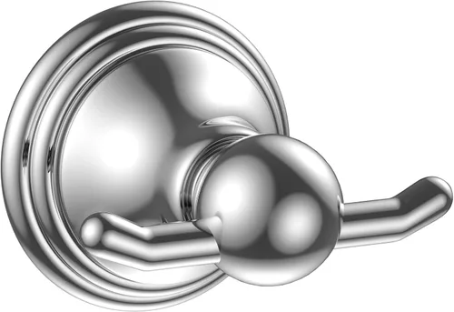 Miniatura 11 de Formosa Design Hardware - Gancho para toallas y batas, variedad de acabados y estilos disponibles (estilo cuadrado, níquel cepillado)