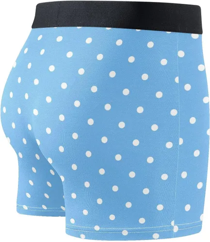 Miniatura 3 de CHIFIGNO Calzoncillos rojos de fibra de bambú y elastano para hombre, suaves y transpirables, talla S