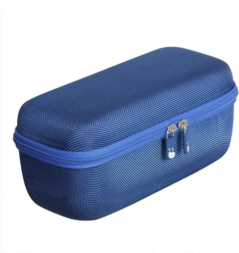 Miniatura 4 de Hermitshell Funda de viaje rígida de EVA compatible con altavoz Bluetooth portátil a prueba de salpicaduras JBL Flip 3 / Flip 4 (azul)