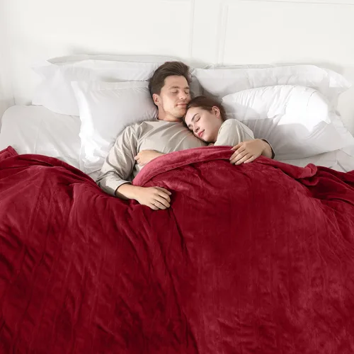 Miniatura 25 de COZYTY Manta eléctrica tamaño completo, manta térmica de franela súper suave y acogedora con 6 niveles de calefacción y 1-10 horas de apagado