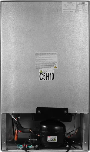 Miniatura 2 de Equator Advanced Appliances Conserv - Mini refrigerador compacto de acero inoxidable de 19 pulgadas, 2 puertas, 3cf, puerta reversible, 110 V
