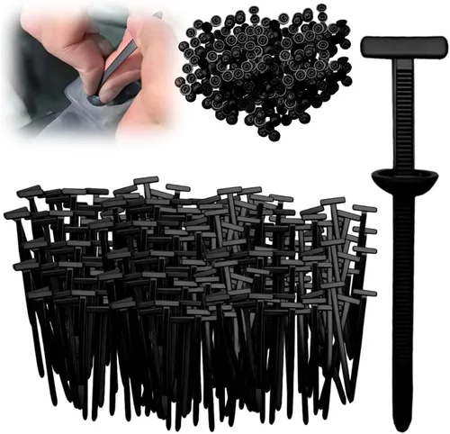 Miniatura 10 de Hebilla universal de nailon para ataduras de cables, resistentes, multiusos, gestión de cables de nailon autobloqueante, hebilla de plástico