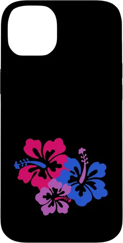 Miniatura 14 de Funda para iPhone 13 Pro Bisexual Bi Pride Sutil Hibiscus Flower Hawaii LGBT LGBTQ