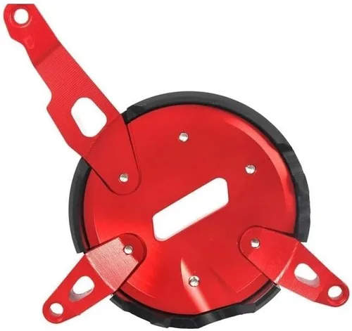 Miniatura 5 de KAnduo M - Cubierta protectora de motor de estator CNC para motocicleta Yamaha YZFR3 YZF-R3 YZF R3 R3 R25 YZF-R25 MT-03 2015-2023 Y (color : rojo)