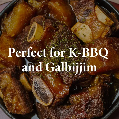 Miniatura 5 de Wang Galbi Marinade - Salsa barbacoa coreana para costillas cortas de ternera, adobo Kalbi dulce y ahumado, auténtica salsa de costilla coreana