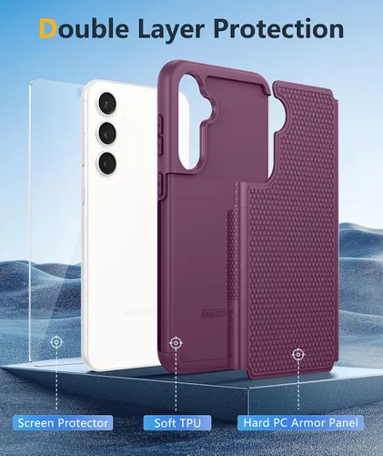 Miniatura 857 de FNTCASE Funda para iPhone 17 Pro: Fundas delgadas translúcidas de color azul claro compatibles con MagSafe, protección completa de la cámara