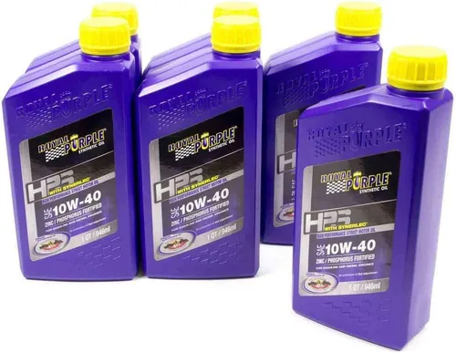 RAceite de motor royal Purple HPS Alto Rendimiento Street sintético , 10W-40
