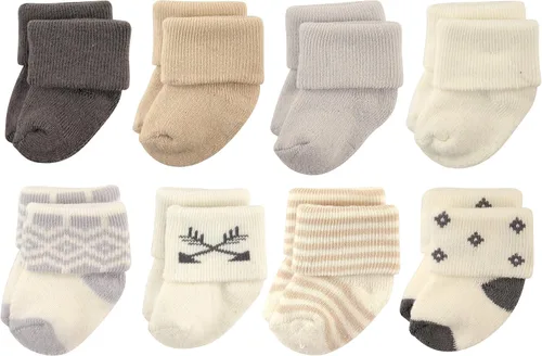 Miniatura 19 de Hudson Baby - Calcetines de algodón para bebés recién nacidos y Terry para niñas bebés
