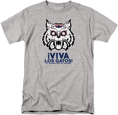 Camiseta unisex para adultos Viva Los Gatos de la Universidad de Arizona