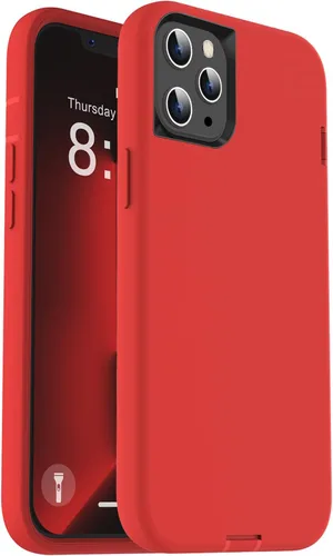 Miniatura 10 de ORIbox - Funda compatible con iPhone 13 Pro Max y 12 Pro Max, resistente a los golpes, anticaídas, transparente