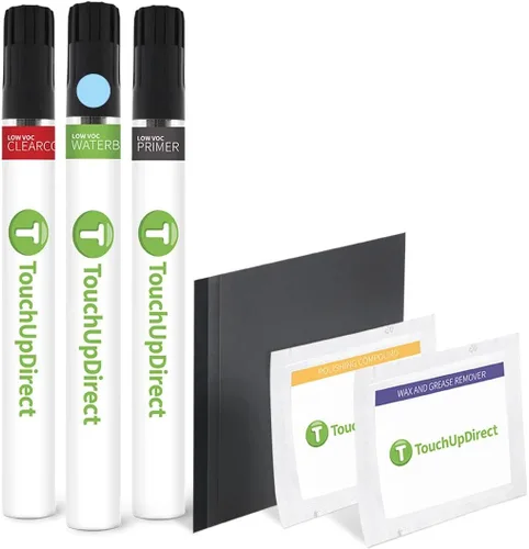 Miniatura 291 de TouchUpDirect NH-578 Taffeta White compatible con Pintura de retoque Honda Exact Match en aerosol - Kit esencial Tafetán Blanco