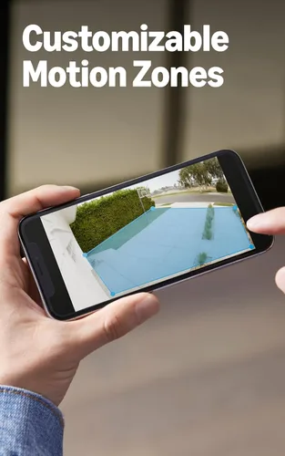 Miniatura 4 de Cámara con reflector cableada Ring Plus: seguridad en exteriores para tu casa o negocio con video HD de 1080p activado por movimiento y reflectores