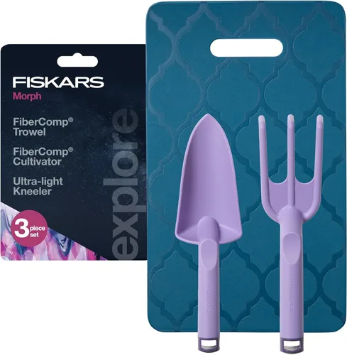 Miniatura 12 de Fiskars - Tijeras bypass de podar, podadora con capacidad de corte de 1 pulgada, con Softgrip, hoja de acero afilada y resistente al óxido que se