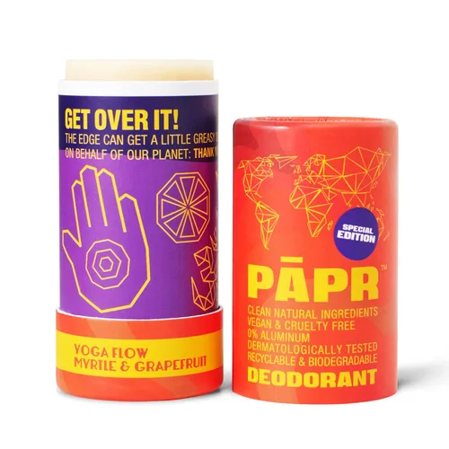Miniatura 12 de PAPR-Desodorante natural en embalaje de papel sostenible sin residuos, desodorante vegano para hombres y mujeres, sin fragancia artificial, aluminio