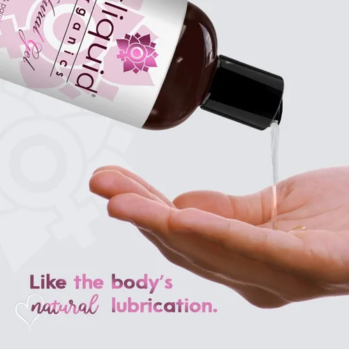 Miniatura 7 de Sliquid Organics Lubricante a Base de Agua - Hoja de Aloe Vera Infundida con Aceites Orgánicos y Botánicos, Gel Lubricante Natural