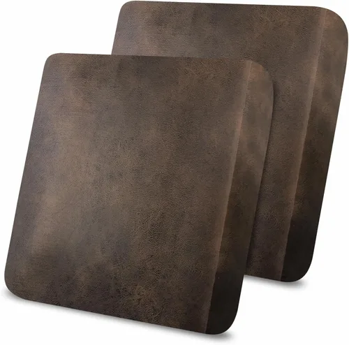 Miniatura 60 de Fundas de cojín tipo cuero para sofá, juego de fundas protectoras de muebles para sillón seccional, sofá biplaza de tela de elastano elástica