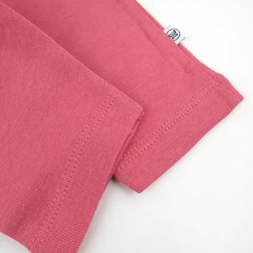 Miniatura 3 de HonestBaby Pantalones harén de algodón orgánico para niñas, paquete múltiple