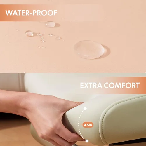 Miniatura 7 de FLEXISPOT Foldex - Silla de oficina ergonómica, silla plegable para espacios pequeños con soporte lumbar, reposabrazos abatibles, reposacabezas 3D