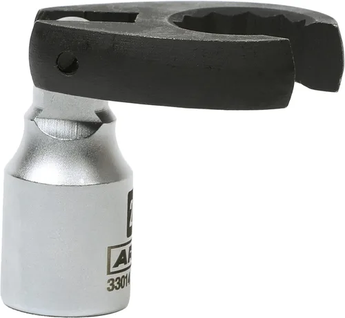 Miniatura 5 de ARES 33014 - Llave flexible para patas de gallo de 1/2 pulgada - Llave Crowfoot de 12 puntos de 0.866 in (7/8 pulgadas) - Cabezal flexible de 180