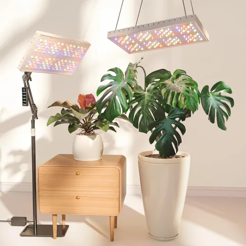 Miniatura 12 de MetryGrow Luces de Cultivo para Plantas de Interior, [Aplicación Inteligente y Cobertura Amplia de 2x2 Pies] Lámparas de Cultivo de Plantas de 48W
