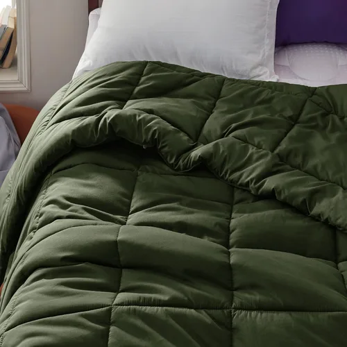 Miniatura 92 de Bedsure Relleno de edredón – Edredones acolchados tamaño King, edredón para todas las estaciones, ropa de cama alternativa de plumón suave, con 8