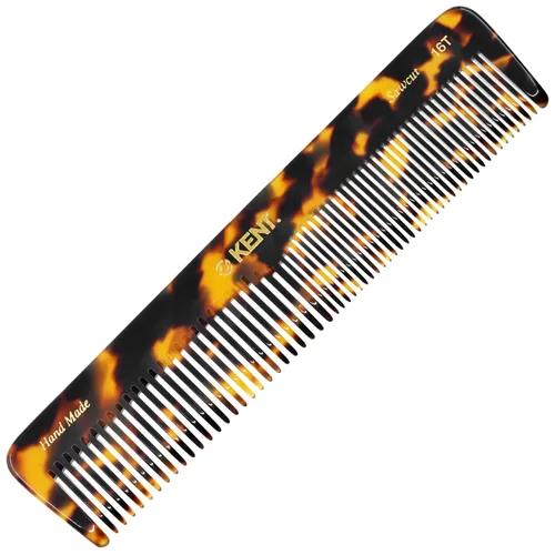 Miniatura 9 de Kent 16T-16TG Peine de dientes finos y dientes anchos para aseo diario, peine de peinado hecho a mano para todo tipo de cabello, peines para peinar