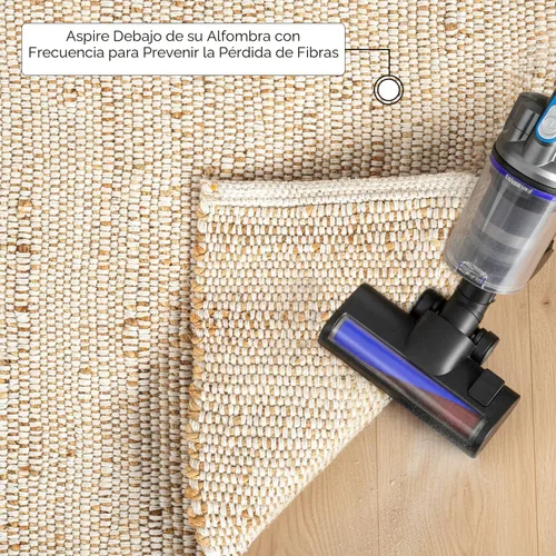 Miniatura 6 de GRUHUM Alfombra rectangular de algodón de yute de 5 x 8 pies, tejida a mano, de tela natural, para sala de estar, dormitorio y cocina, alfombra
