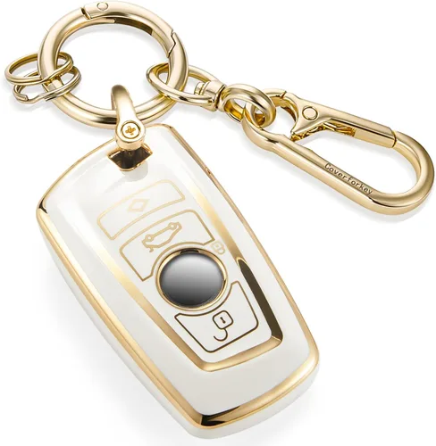 Miniatura 26 de Funda para llavero GMC con llavero de cuerda trenzada de metal antipérdida, exquisita funda suave para Tahoe Acadia Terrain Yukon Yukon XL Silverado