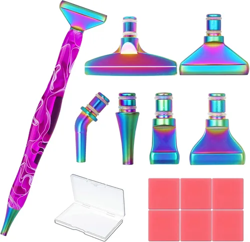 Miniatura 9 de Heyseri Bolígrafos de pintura de diamantes, bolígrafo de arte de diamante "Classic Wax Stylus", accesorios de herramientas de pintura de gemas