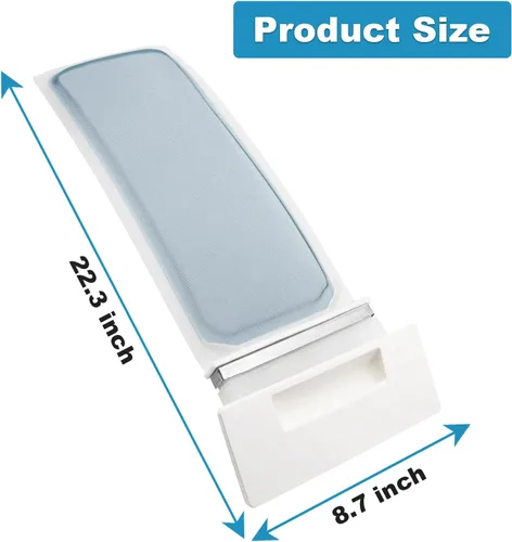 Miniatura 2 de Showingo W10717210 Filtro de pantalla para secadora de pelusa de repuesto para 8557882 W10641634 8558459 8558463 8559787 348851 689465 8557857