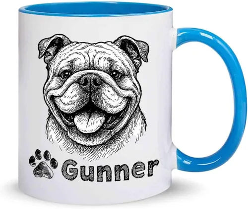 Miniatura 12 de Taza de café de perro Cocker Spaniel americano con nombre personalizado, tazas personalizadas de perro Cocker Spaniel americano, regalos de Cocker