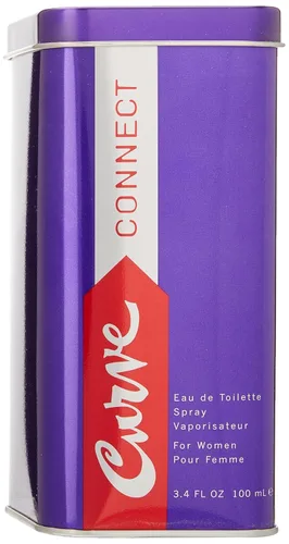Miniatura 2 de Curve Connect Eau De Toilette - Perfume en espray para mujer, 3.4 onzas